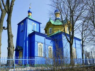 16-Свято-Успенский храм в Шарковщине. Фото 2011 года